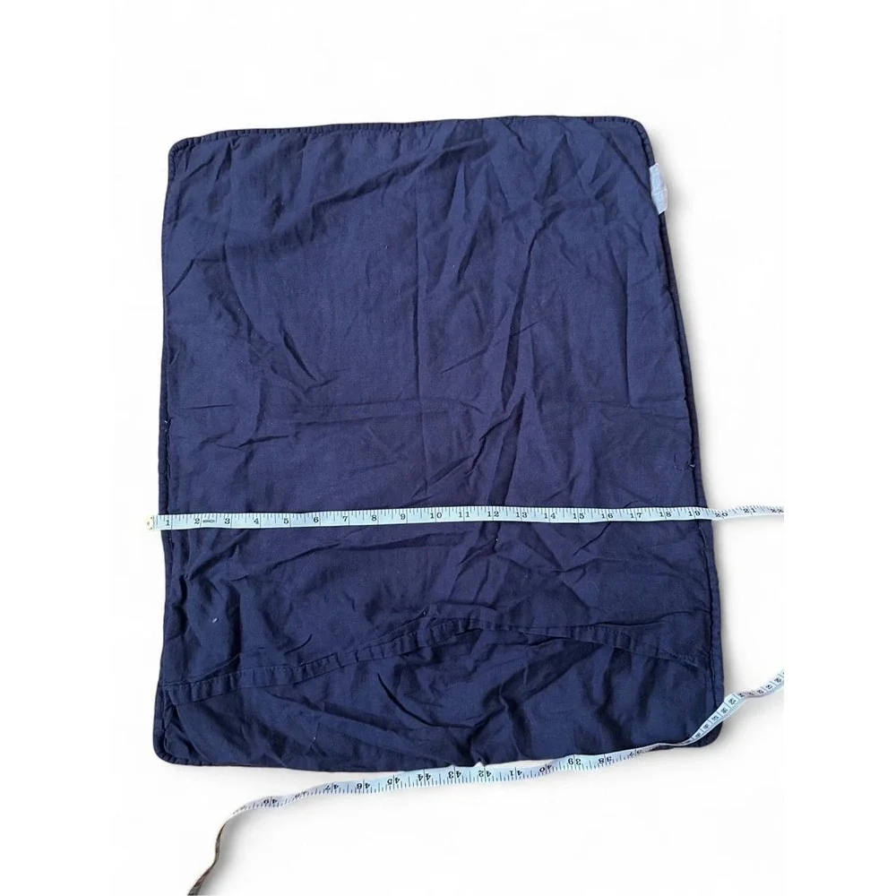 Pillow Sham Striped Quilted Cotton Martha Stewart Discontinued Coastal Cottage